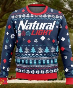 Natural Light Beer Cute Ugly Christmas Sweater Christmas Gift For Family