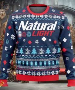 Natural Light Beer Cute Ugly Christmas Sweater Christmas Gift For Family