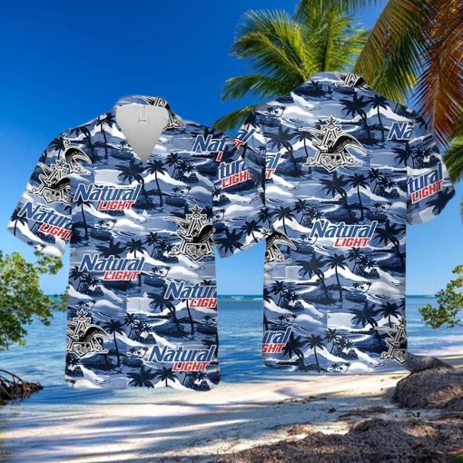 Natural Light Hawaiian Shirt Island Pattern Beach Lovers Gift