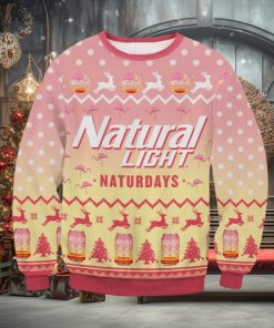 Natural Light Naturdays Ugly Christmas Sweater, Ugly Sweater Apparel