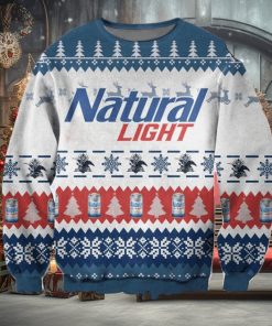Natural Light Snowflakes Ugly Christmas Sweater