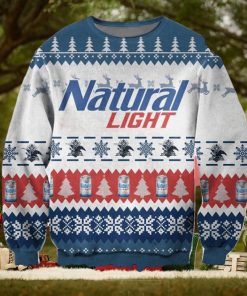 Natural Light Snowflakes Ugly Christmas Sweater