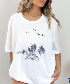 Nature in design printed t shirt 2 Nature in design printed t shirt