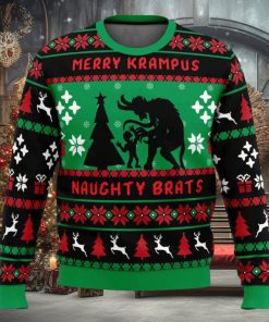 Naughty Brats Krampus Ugly Christmas Sweater