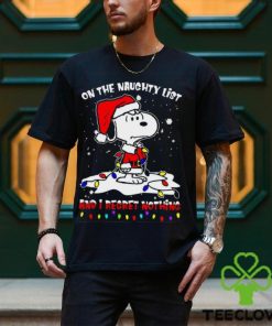 Naughty List Regret Nothing Snoopy Shirt, Funny Christmas Gift Ideas 1 Naughty List Regret Nothing Snoopy Shirt, Funny Christmas Gift Ideas