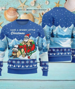 Naughty Santa Ugly Holiday Sweater