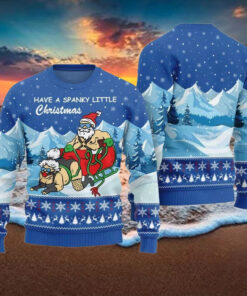 Naughty Santa Ugly Holiday Sweater