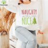 Naughty is the New Nice Funny Christmas Boys Girls Kids Childrens T Shirt