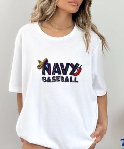 Navy Baseball Mexico Culture T shirt