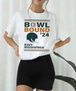 Navy Midshipmen 2024 Bowl Bound Helmet Shirt