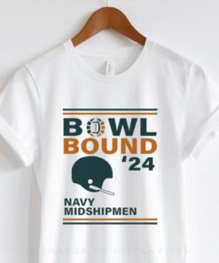 Navy Midshipmen 2024 Bowl Bound Helmet Shirt