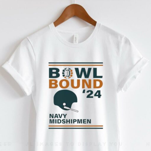 Navy Midshipmen 2024 Bowl Bound Helmet Shirt