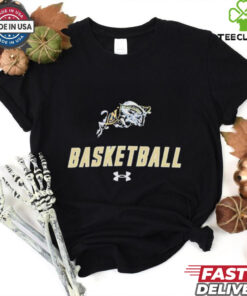 Navy Midshipmen Basketball Performance logo shirt
