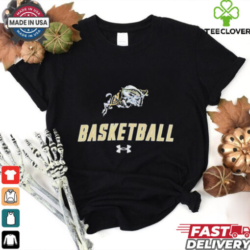 Navy Midshipmen Basketball Performance logo shirt