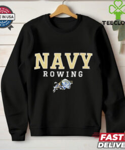Navy Midshipmen Rowing logo shirt