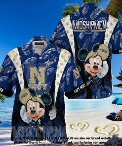 Navy Midshipmen Summer Hawaiian Shirt For Your Loved Ones This Season