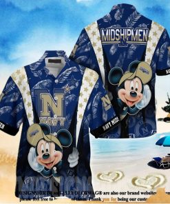 Navy Midshipmen Summer Hawaiian Shirt For Your Loved Ones This Season