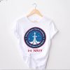 Navy Midshipmen Under Armour 2022 Special Games Logo NASA Shirt