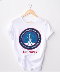 Navy Midshipmen Under Armour 2022 Special Games Logo NASA Shirt