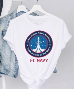 Navy Midshipmen Under Armour 2022 Special Games Logo NASA Shirt