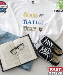 Navy Midshipmen the good Air Force Academy the bad Black Knights shirt