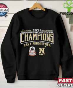 Navy Navy Midshipmen 2024 Commander In Chief’s Trophy Champions shirt