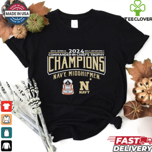 Navy Navy Midshipmen 2024 Commander In Chief’s Trophy Champions shirt