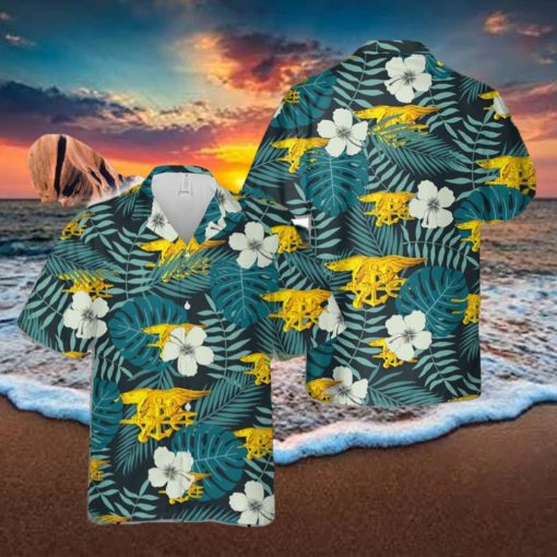 Navy Special Warfare insignia Hawaiian Shirt