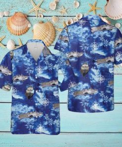 Navy USS Freedom (LCS 1) Hawaiian Shirt