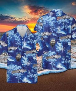 Navy USS Freedom (LCS 1) Hawaiian Shirt