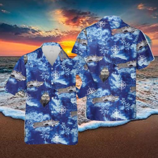 Navy USS Freedom (LCS 1) Hawaiian Shirt