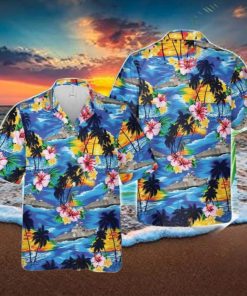 Navy USS Independence (LCS 2) Hawaiian Shirt US Navy Aloha Shirt