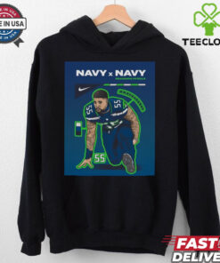 Navy X Navy Seahawks vs Bills 2024 Week 8 Game Shirt