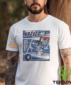 Naz Reid Minnesota Timberwolves Dual Comic Basketball shirt