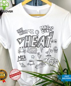 Nba Doodle Ss Tee Heat Shirt