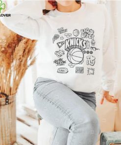 Nba Doodle Ss Tee Knicks Shirt 1 Nba Doodle Ss Tee Knicks Shirt