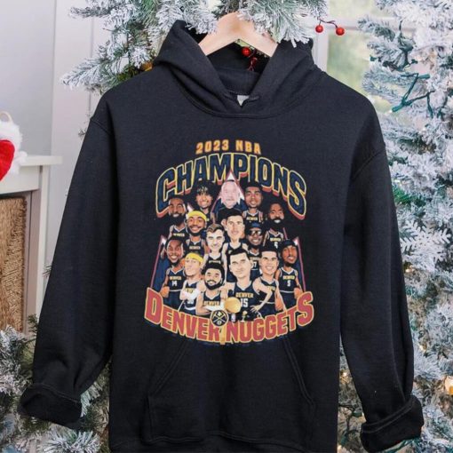 Nba Final Champions Denver Nuggets Team Cartoon 2023 Shirt