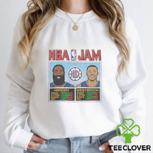 Nba Jam Clippers Harden And Westbrook Shirt
