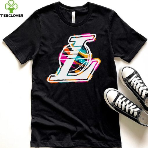 Nba Rainbow Los Angeles Lakers Shirt