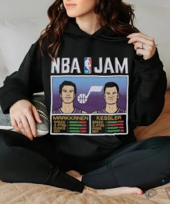 Nba jam jazz markkanen and kessler shirt