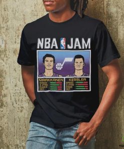 Nba jam jazz markkanen and kessler hoodie, sweater, longsleeve, shirt v-neck, t-shirt