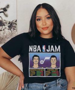 Nba jam jazz markkanen and kessler hoodie, sweater, longsleeve, shirt v-neck, t-shirt