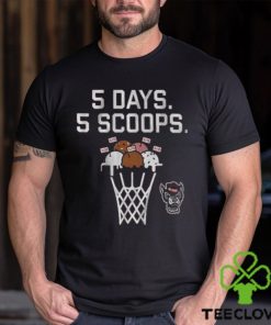 Nc State Basketball 5 Days 5 Scoops Shirt