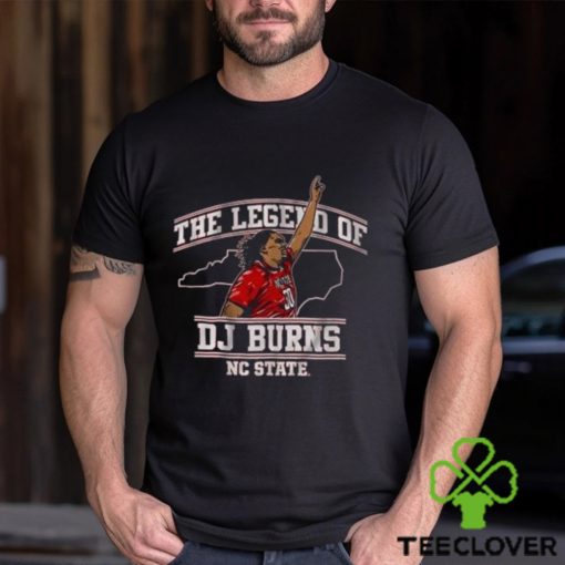 Nc State Basketball The Legend Of Dj Burns Shirt