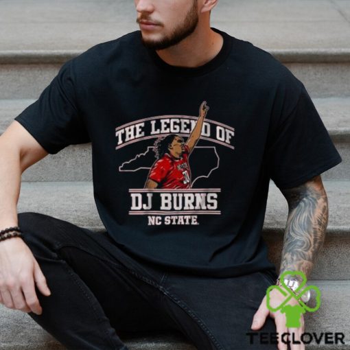 Nc State Basketball The Legend Of Dj Burns Shirt