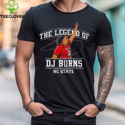 Nc State Wolfpack The Legend Of Dj Burns 30 Shirt