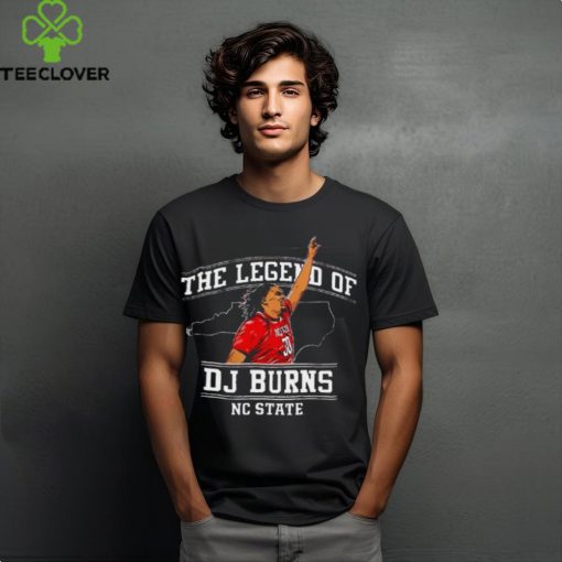 Nc State Wolfpack The Legend Of Dj Burns 30 Shirt