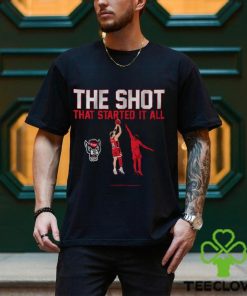 Nc state basketball michael o'connell the shot that started it all shirt 3 Nc state basketball michael o'connell the shot that started it all shirt