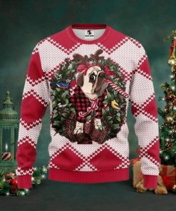 Ncaa Alabama Crimson Tide Pug Dog Ugly Christmas Sweater, All Over Print Sweatshirt, Ugly Sweater, Christmas Sweaters, Hoodie, Sweater