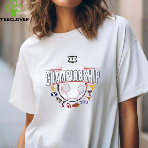 Ncaa Big 12 Women’s Soccer Champion Official Grey Hoodie